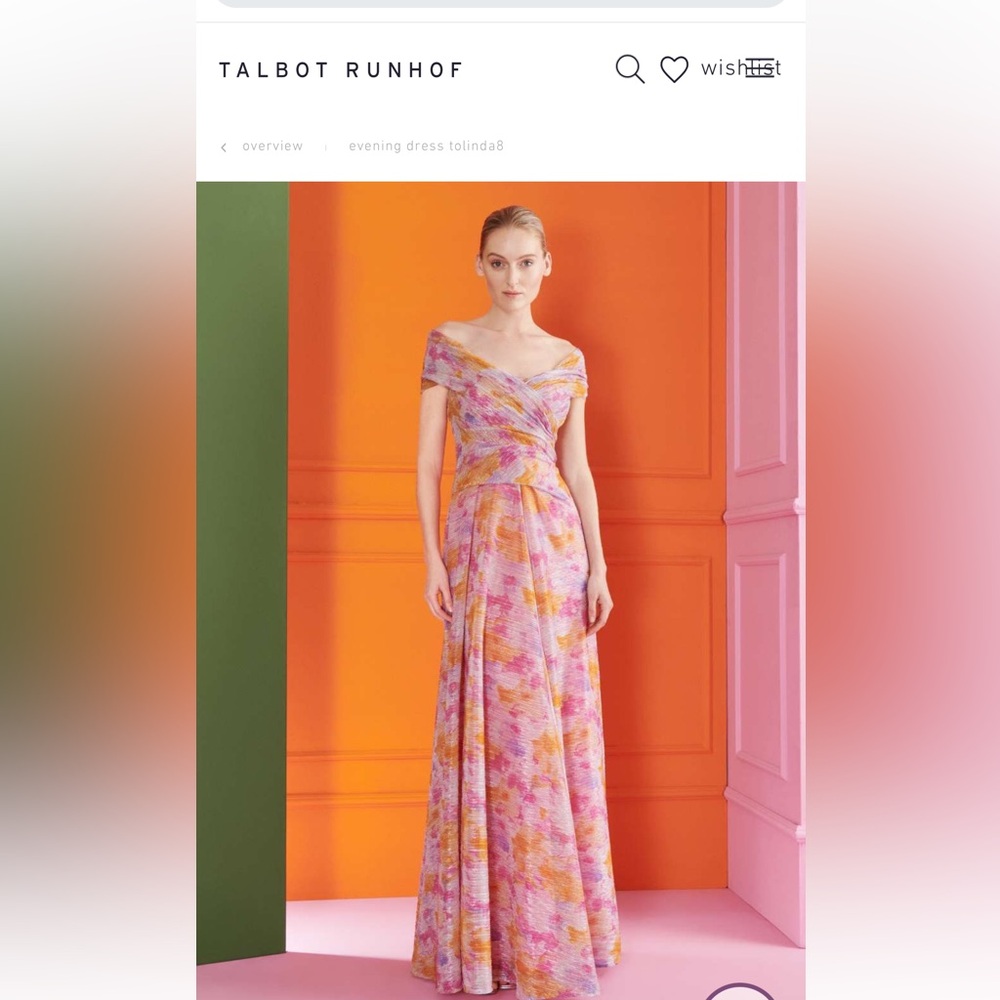 Brand new Talbot Runhoff Gown.
